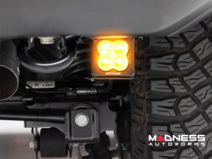 Ford Bronco Lighting Upgrade - ZROADZ - Rear Bumper Pod Light Kit - 3in Amber LED Pods Ford Bronco Lighting Upgrade - ZROADZ - Rear Bumper Pod Light Kit - 3in Amber LED Pods